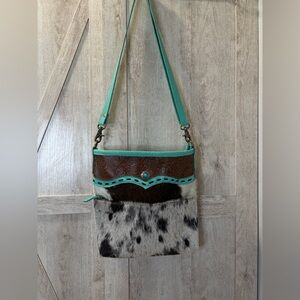 Myra Bag Crossbody • Canvas & Leather